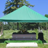 The graveside service can provide a serene and pure environment for your loved one's final goodbye.